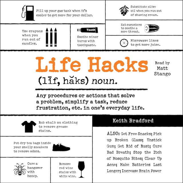 Couverture de livre pour Life Hacks