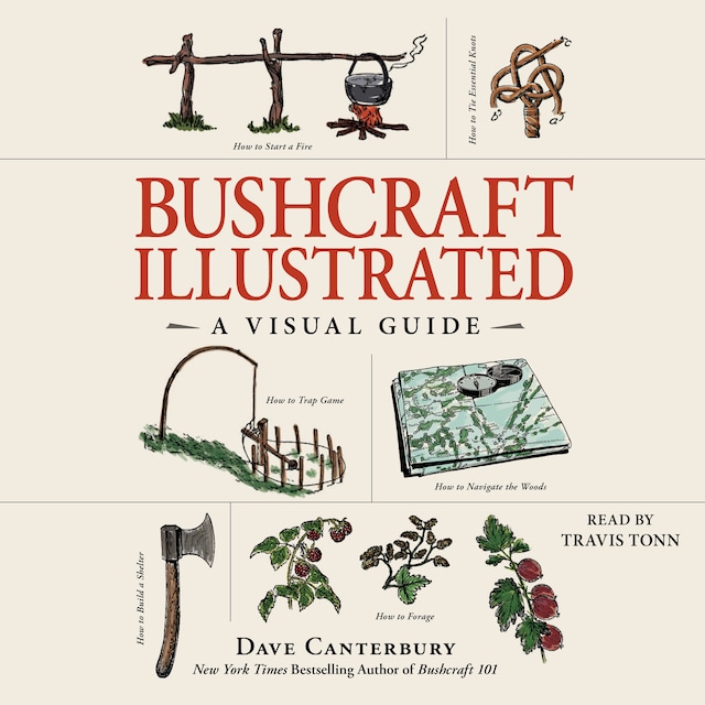 Couverture de livre pour Bushcraft Illustrated