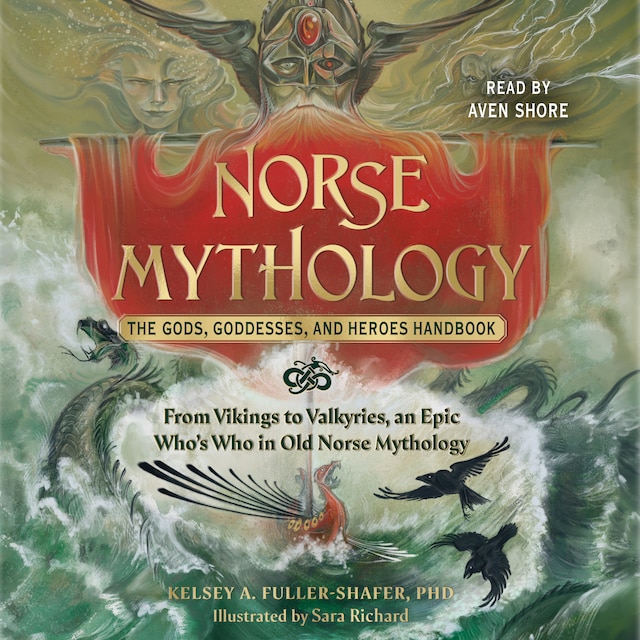 Boekomslag van Norse Mythology: The Gods, Goddesses, and Heroes Handbook