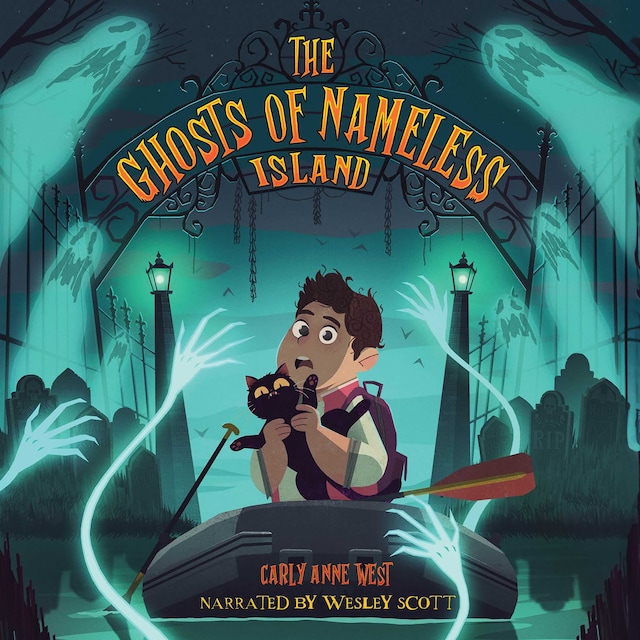 Book cover for The Ghosts of Nameless Island
