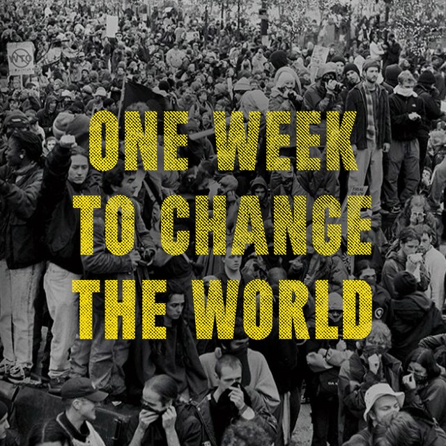 Kirjankansi teokselle One Week to Change the World