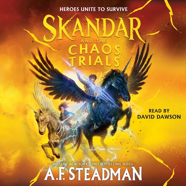 Copertina del libro per Skandar and the Chaos Trials