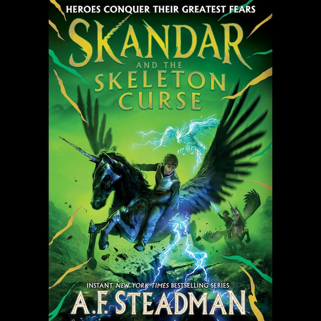 Couverture de livre pour Skandar and the Skeleton Curse