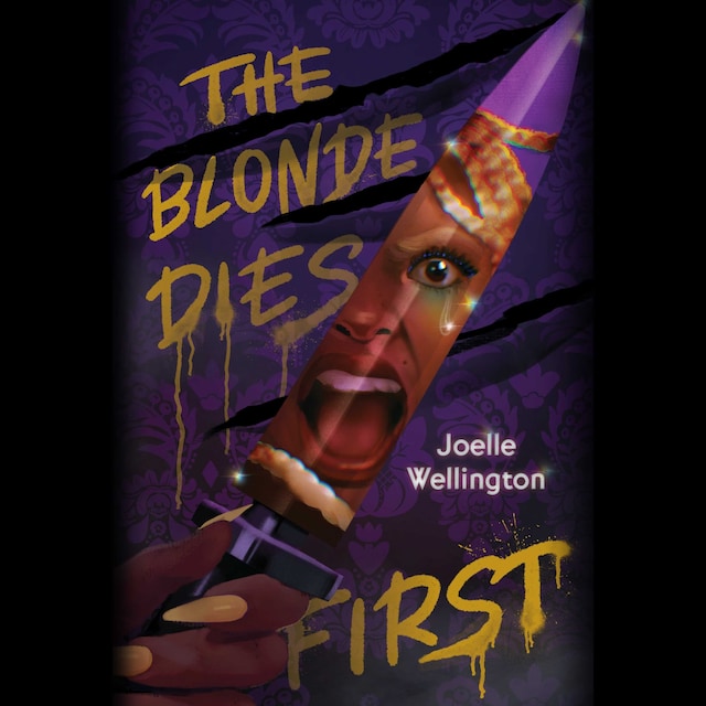 Book cover for The Blonde Dies First