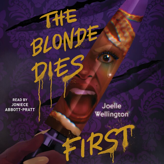 Book cover for The Blonde Dies First