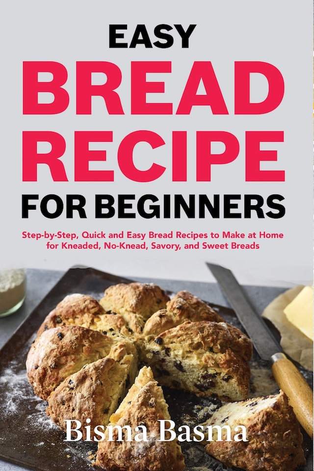 Book cover for Easy Bread recipe for beginners