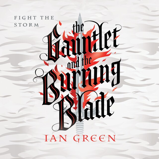 Book cover for The Gauntlet and the Burning Blade