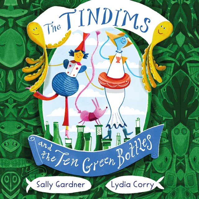 Book cover for The Tindims and the Ten Green Bottles