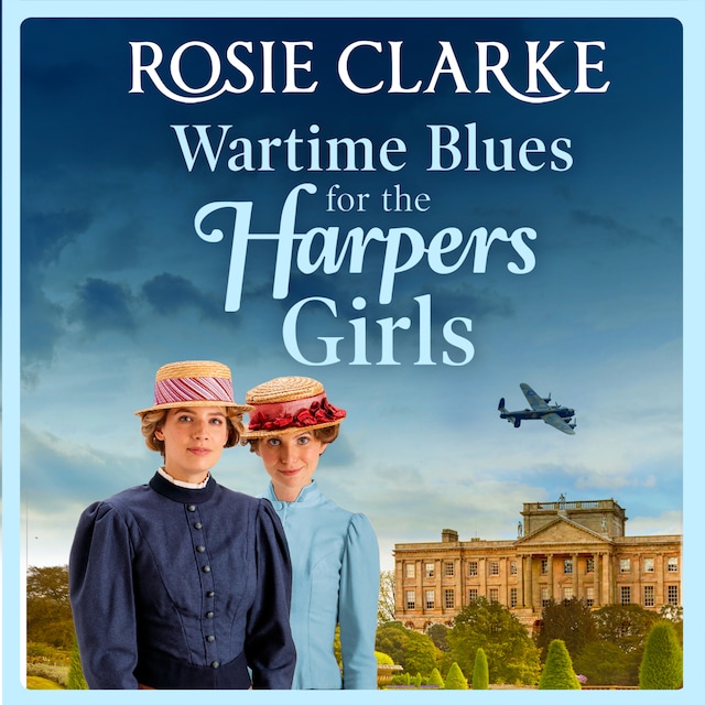Book cover for Wartime Blues for the Harpers Girls - Welcome To Harpers Emporium, Book 5 (Unabridged)