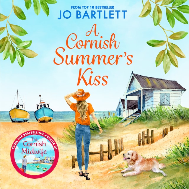 Book cover for A Cornish Summer's Kiss - An uplifting read from the top 10 bestselling author of The Cornish Midwife (Unabridged)