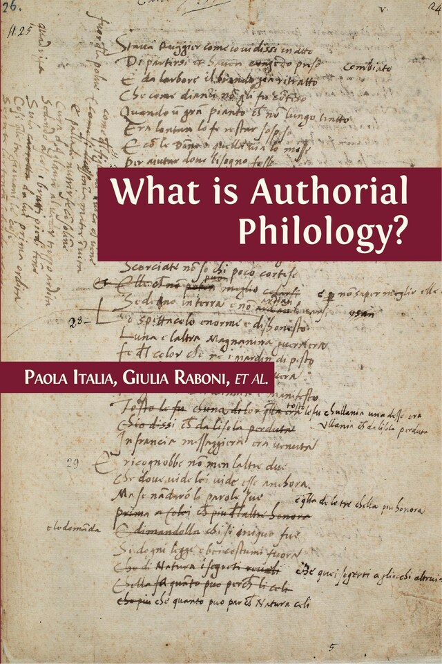 Okładka książki dla What is Authorial Philology?