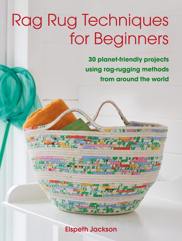 Copertina del libro per Rag Rug Techniques for Beginners