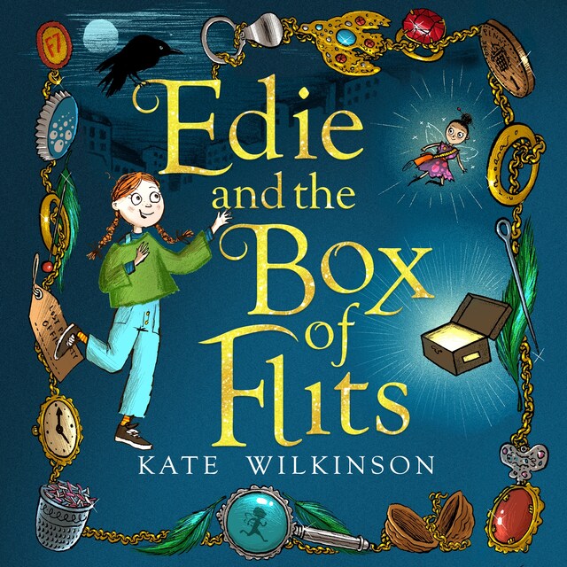 Book cover for Edie and the Box of Flits (Edie and the Flits 1)