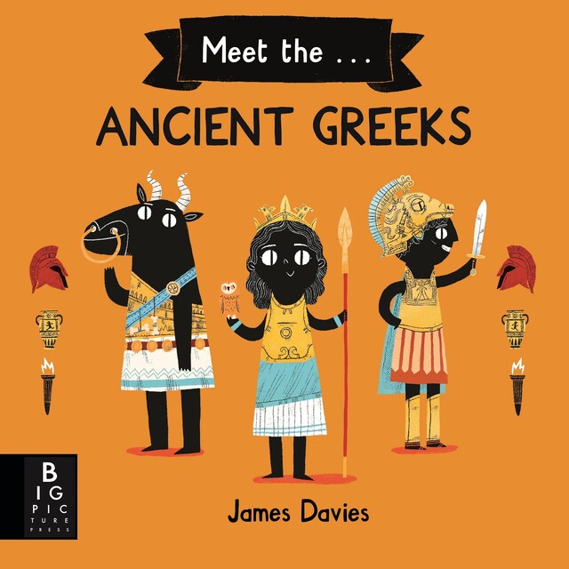 Okładka książki dla Meet the Ancient Greeks