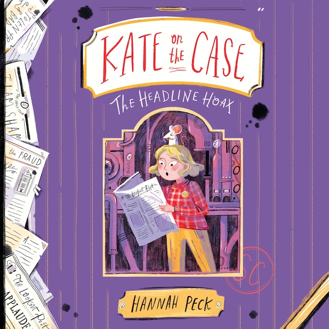 Boekomslag van Kate on the Case: The Headline Hoax (Kate on the Case 3)