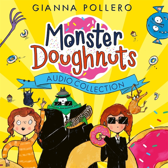 Couverture de livre pour Monster Doughnuts Audio Collection