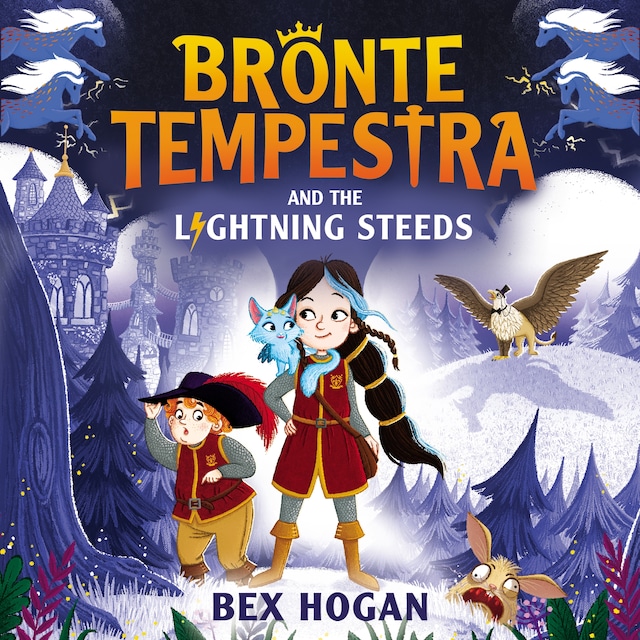 Book cover for Bronte Tempestra and the Lightning Steeds
