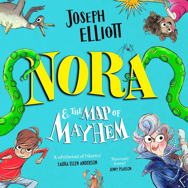 Couverture de livre pour Nora and the Map of Mayhem