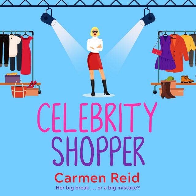 Book cover for Celebrity Shopper - The Annie Valentine Series, Book 4 (Unabridged)