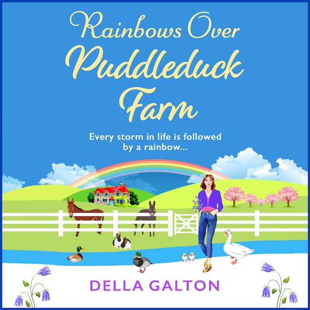 Book cover for Rainbows Over Puddleduck Farm - Puddleduck Farm, Book 2 (Unabridged)