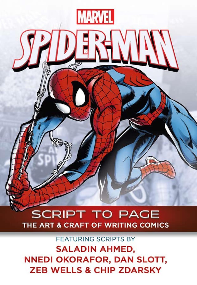Kirjankansi teokselle Marvel's Spider-Man - Script To Page