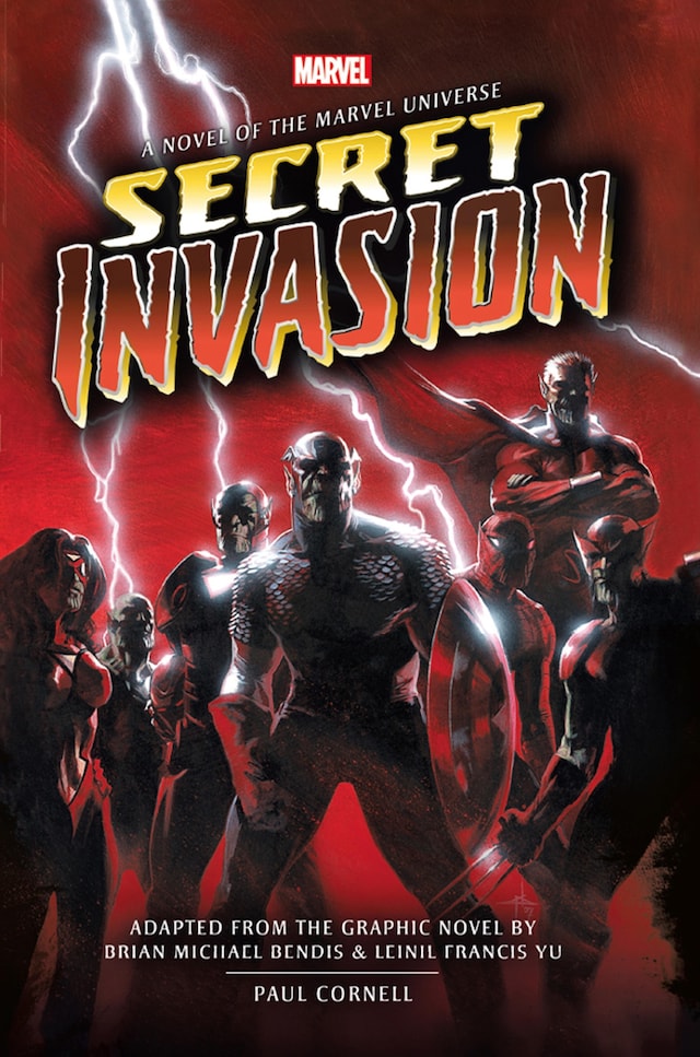 Book cover for Marvel's Secret Invasion Prose Novel