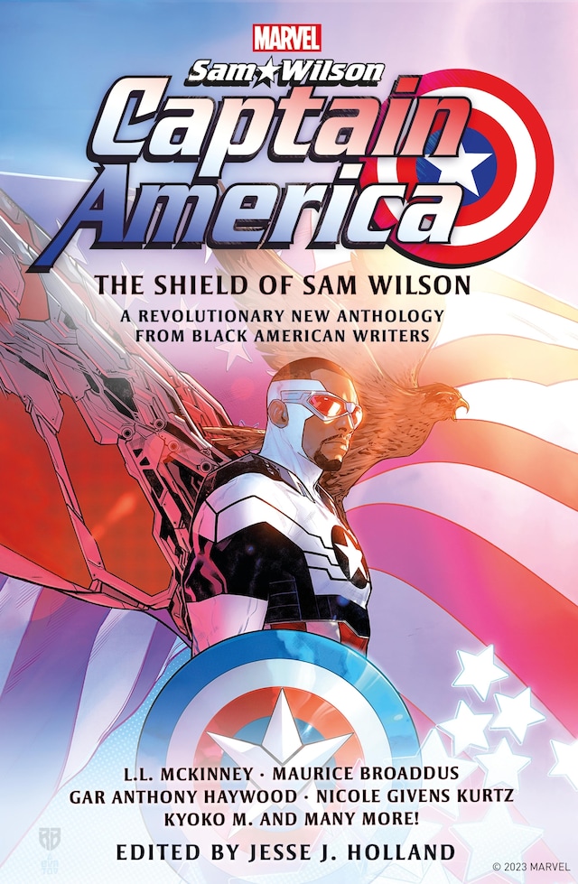Boekomslag van Captain America: The Shield of Sam Wilson