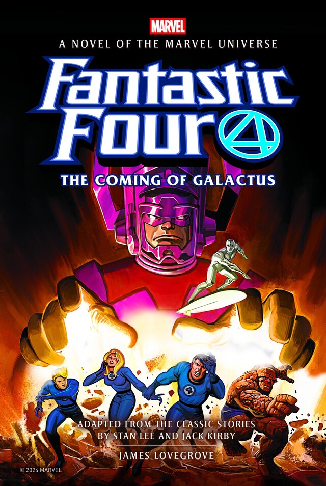 Book cover for Fantastic Four: The Coming of Galactus Prose Novel