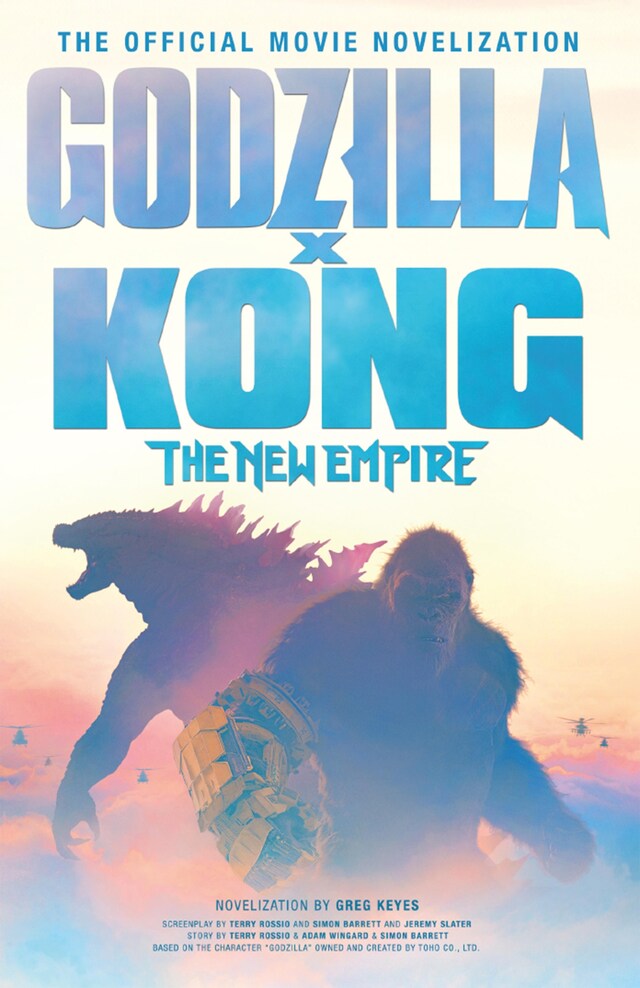 Buchcover für Godzilla x Kong: The New Empire - The Official Movie Novelisation