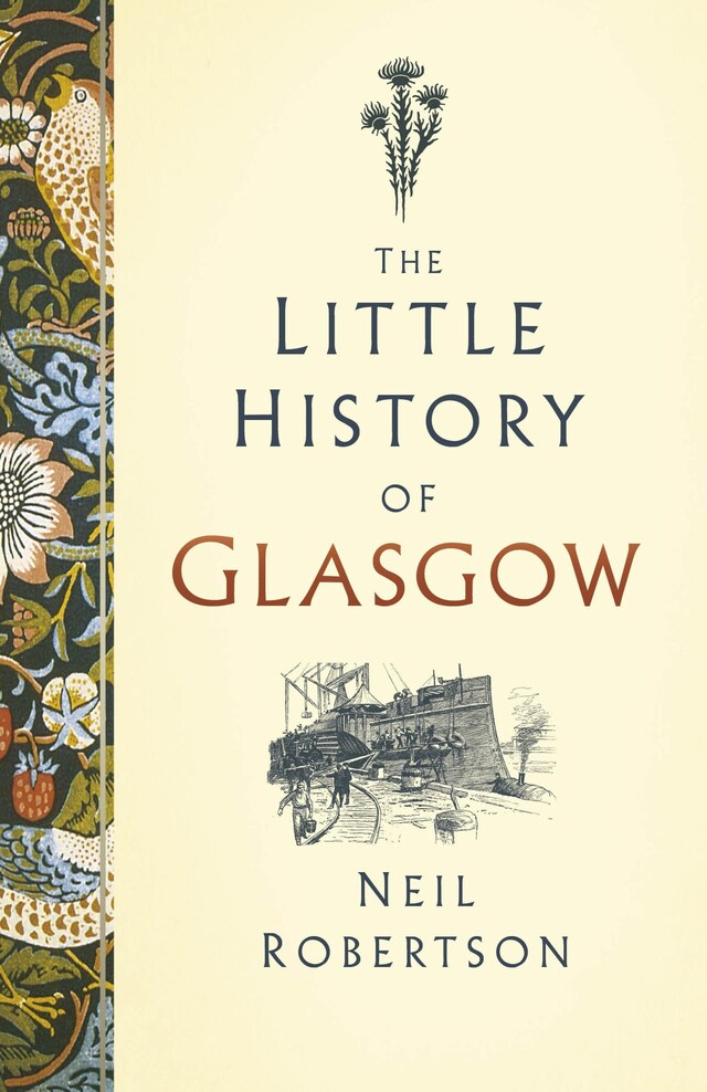 Book cover for The Little History of Glasgow