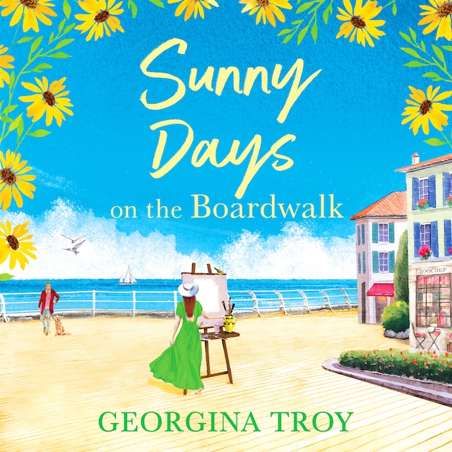 Book cover for Sunny Days on the Boardwalk - The Boardwalk Series, Book 4 (Unabridged)