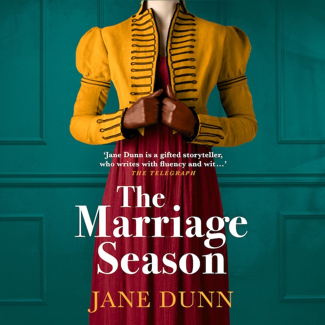 Book cover for The Marriage Season - A BRAND NEW regency novel, perfect for fans of Bridgerton, Jane Austen and Georgette Heyer for 2023 (Unabridged)