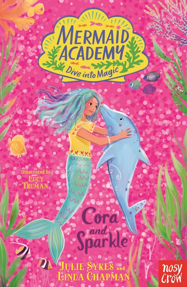 Book cover for Mermaid Academy: Cora and Sparkle