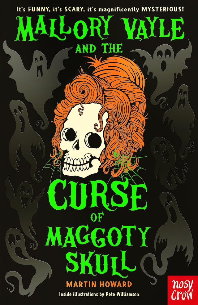 Portada de libro para Mallory Vayle and the Curse of Maggoty Skull