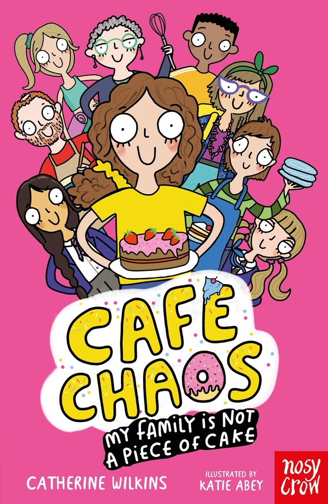 Book cover for Café Chaos: My Family Is Not a Piece of Cake