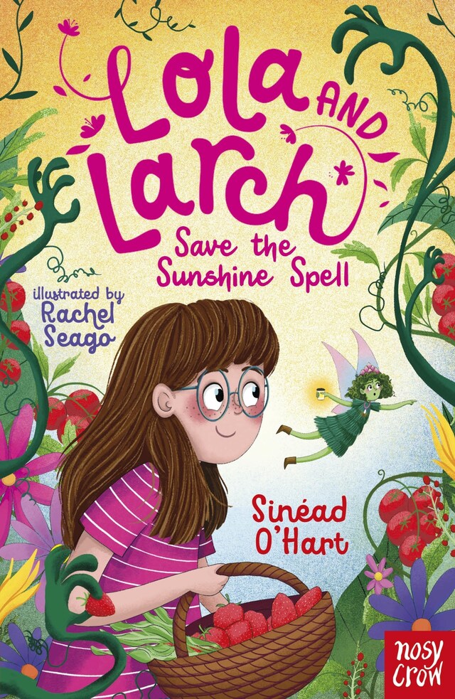 Book cover for Lola and Larch Save the Sunshine Spell