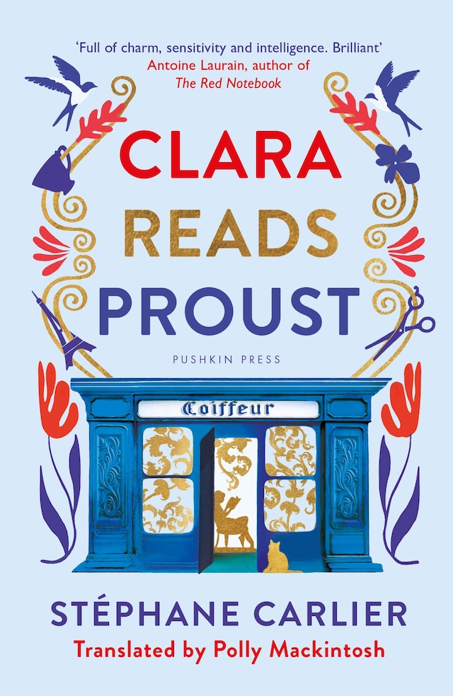 Book cover for Clara Reads Proust