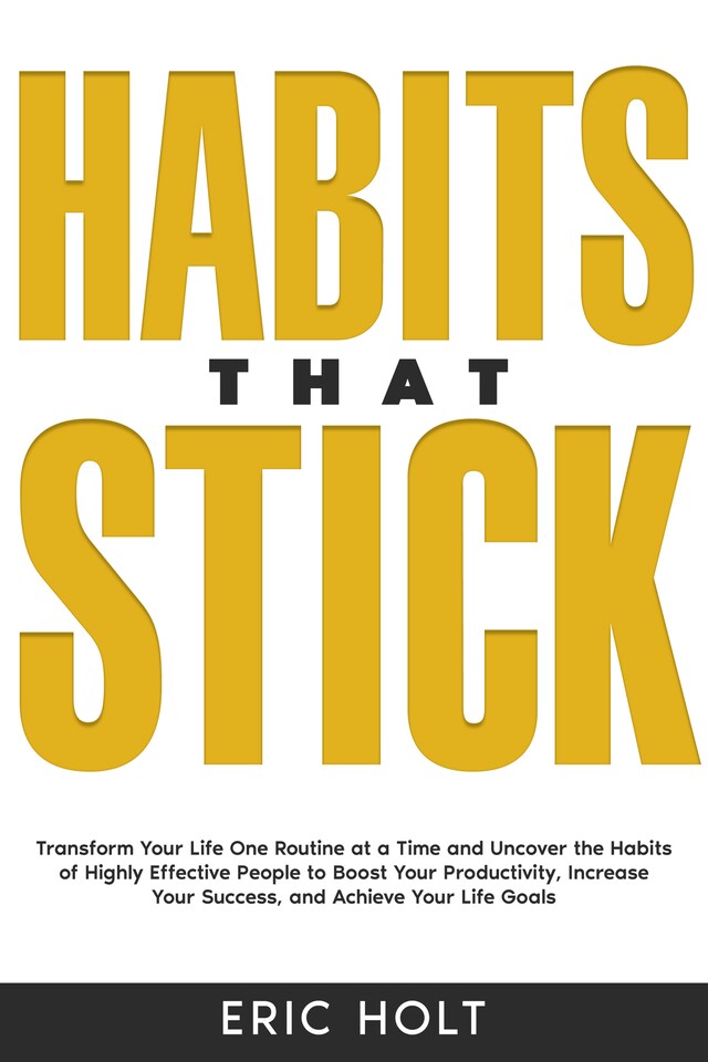 Book cover for Habits That Stick