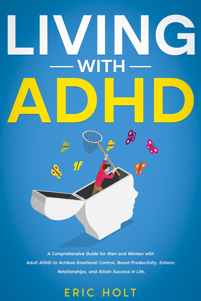 Book cover for Living With ADHD