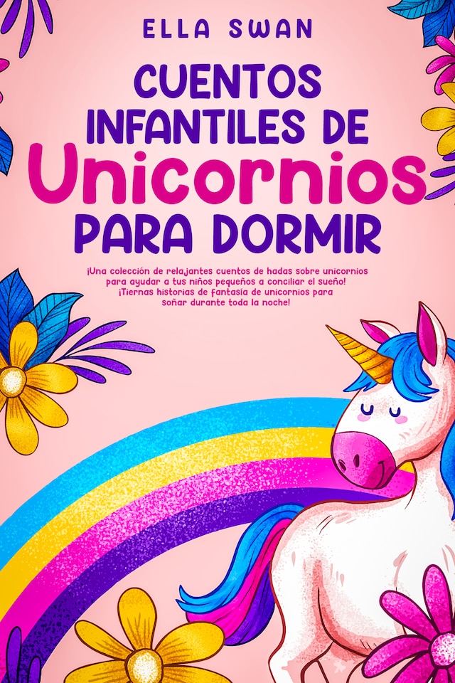 Okładka książki dla Cuentos Infantiles De Unicornios Para Dormir