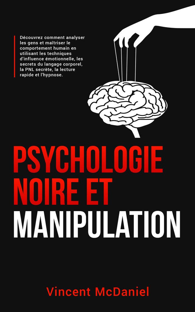 Buchcover für Psychologie noire et manipulation