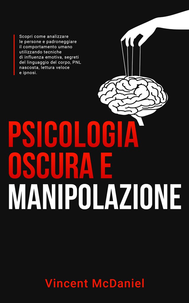 Copertina del libro per Psicologia oscura e manipolazione