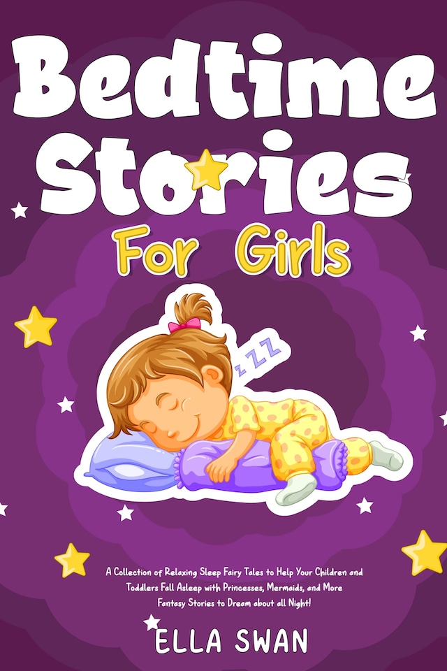 Portada de libro para Bedtime Stories For Girls