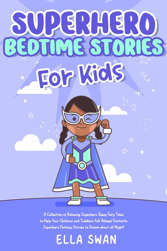 Bogomslag for Superhero Bedtime Stories For Kids