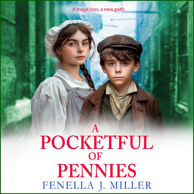 Book cover for Pocketful of Pennies - An emotional Victorian saga series from Fenella J Miller for 2024 (Unabridged)