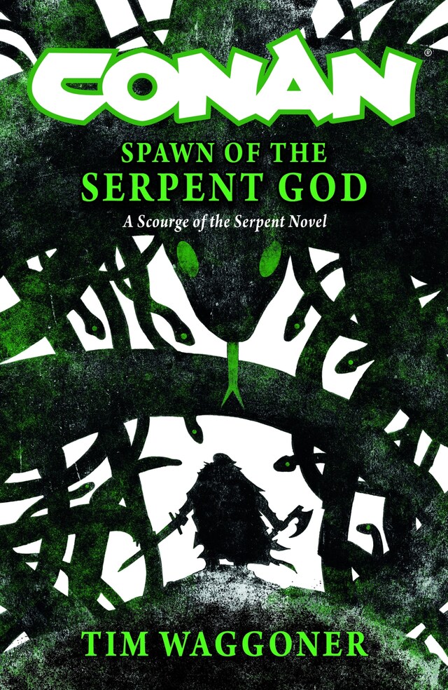 Book cover for Conan: Spawn of the Serpent God