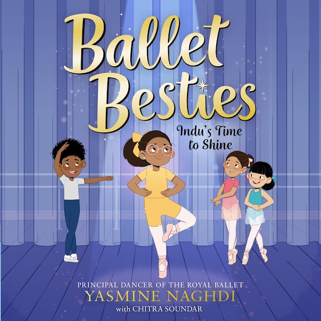 Portada de libro para Ballet Besties: Indu's Time to Shine