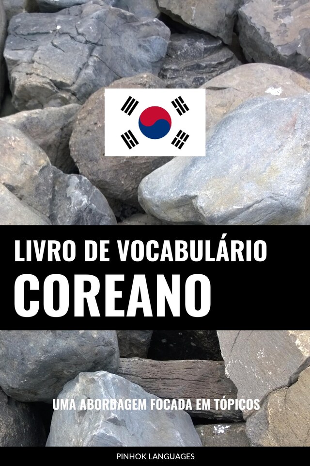 Book cover for Livro de Vocabulário Coreano