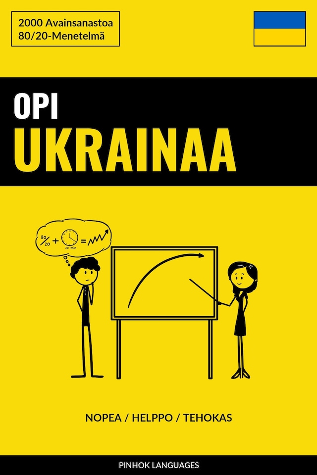 Kirjankansi teokselle Opi Ukrainaa - Nopea / Helppo / Tehokas