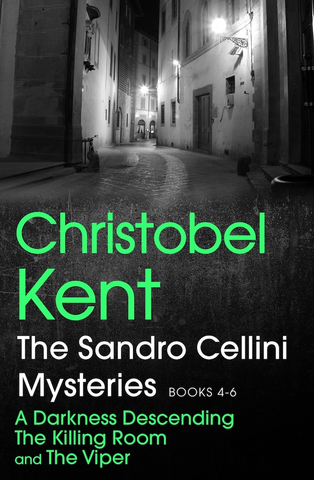 Book cover for The Sandro Cellini Mysteries, Books 4-6